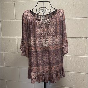 Knox Rose Bohemian Blouse